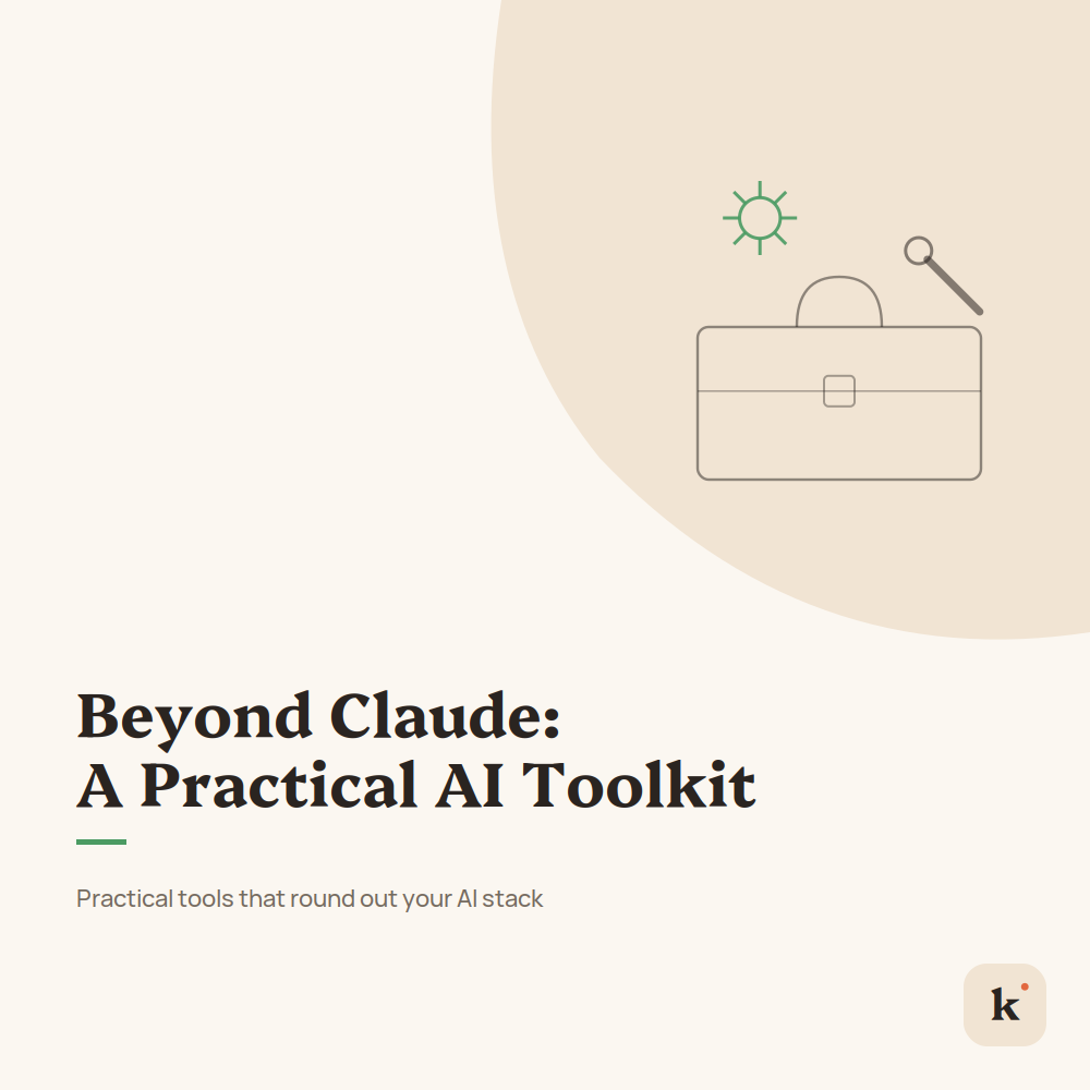 Beyond Claude - A Practical AI Toolkit | BConverse Consulting